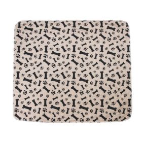 Three-layer Waterproof Pet Absorbent Pad (Option: Coffee-M)